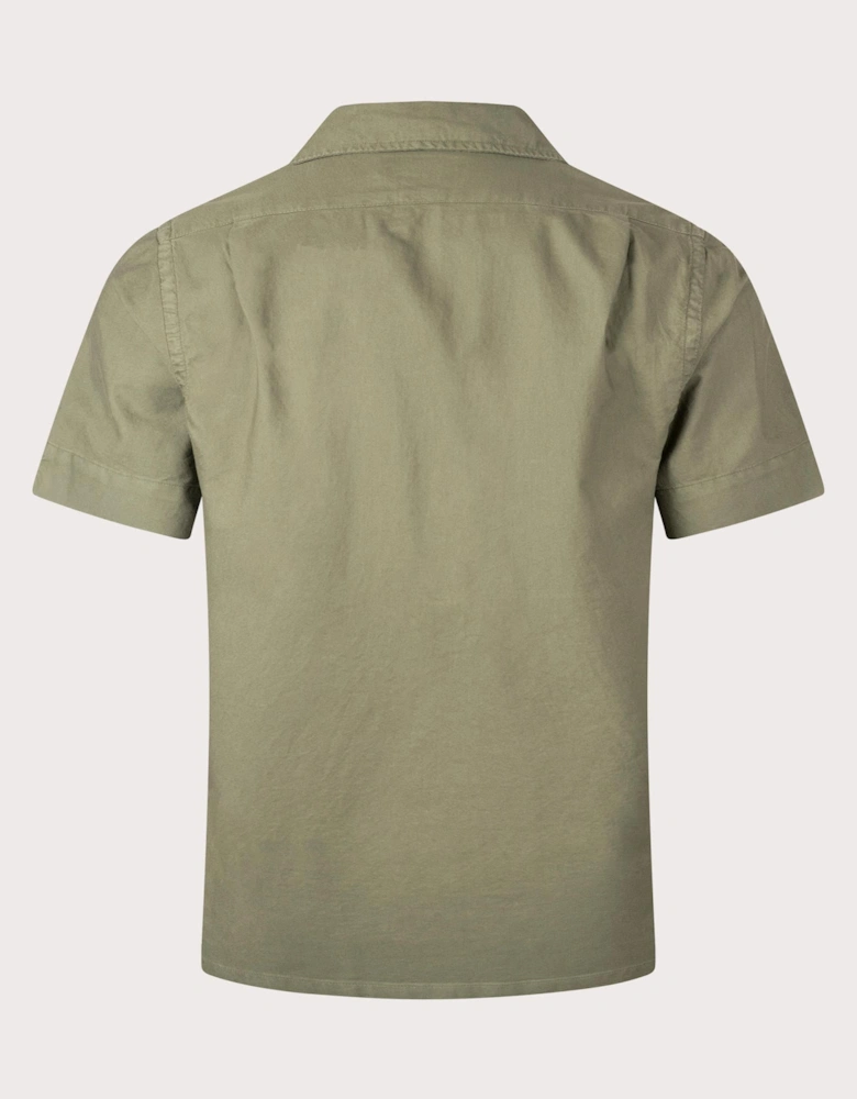 Classic Fit Short Sleeve Camp Shirt