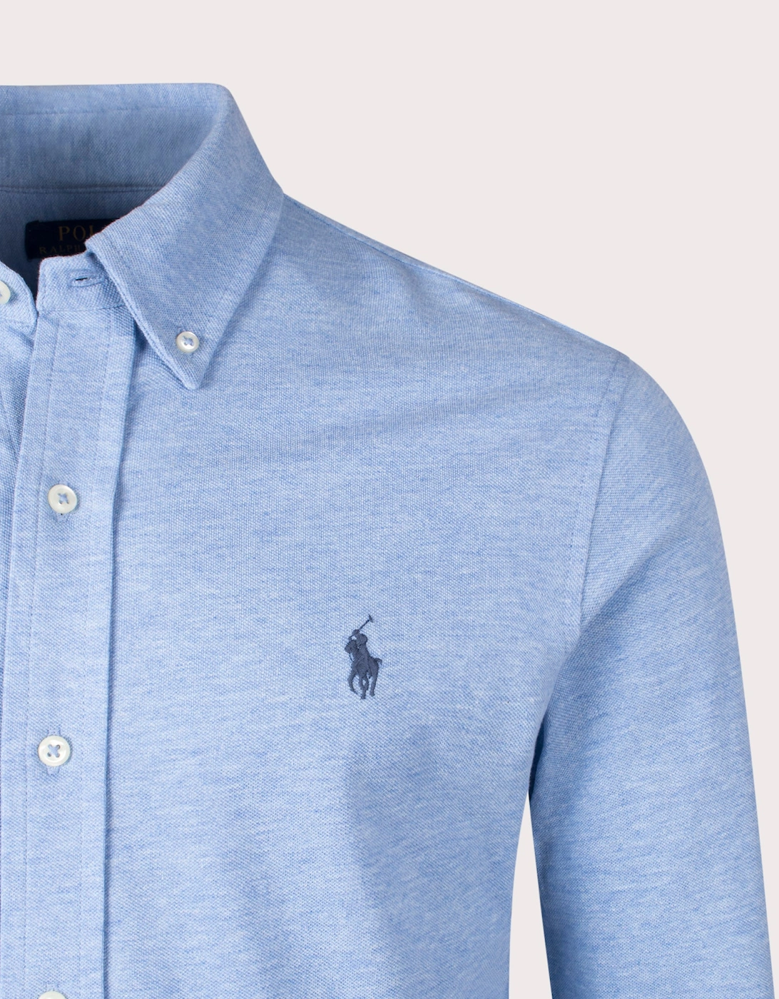 Relaxed Fit Featherweight Mesh Shirt