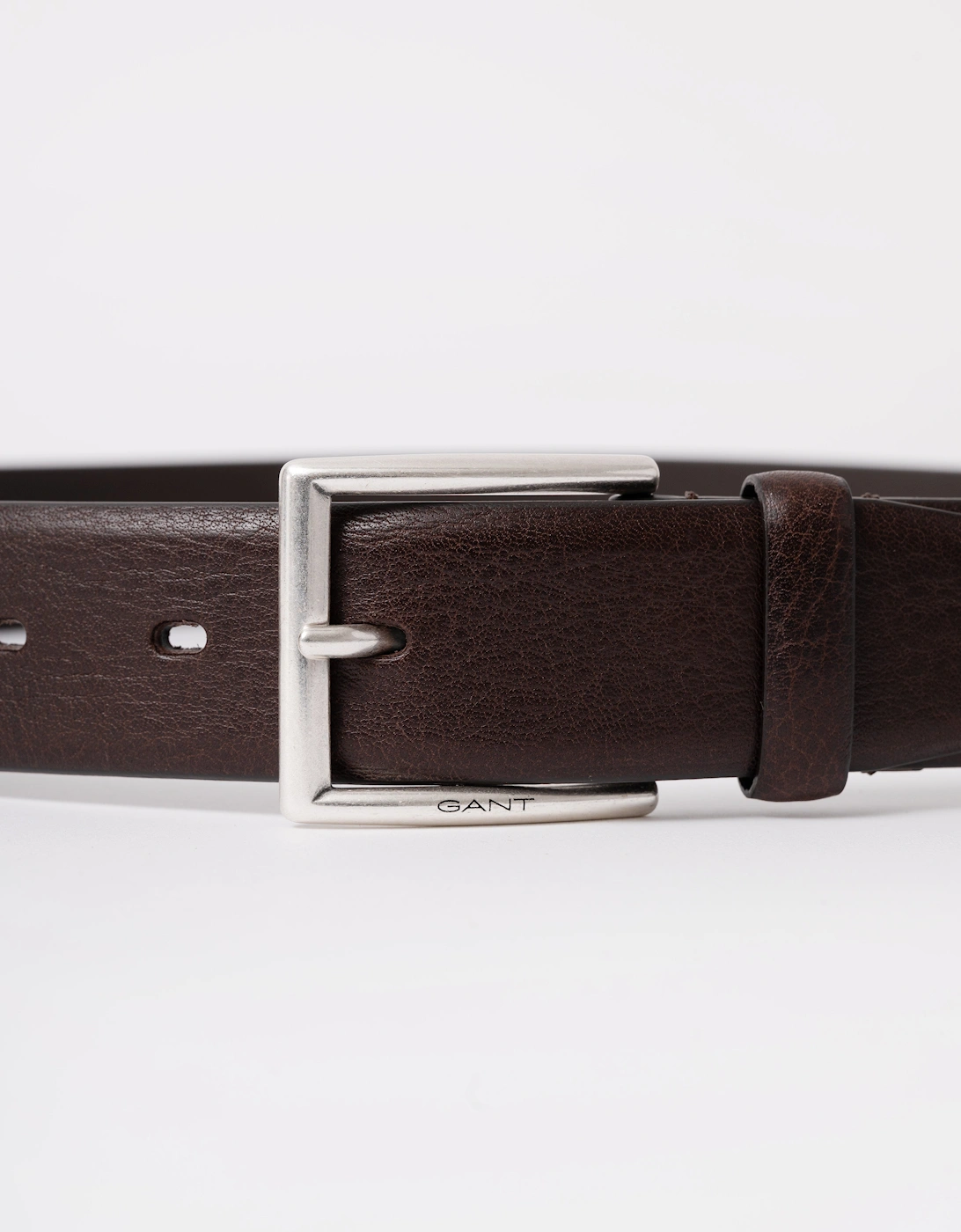 Mens Classic Cow Leather Belt - 274 Rich Brown