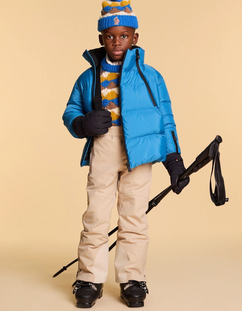 Enfant Kids Grenoble Ski Gloves in Black