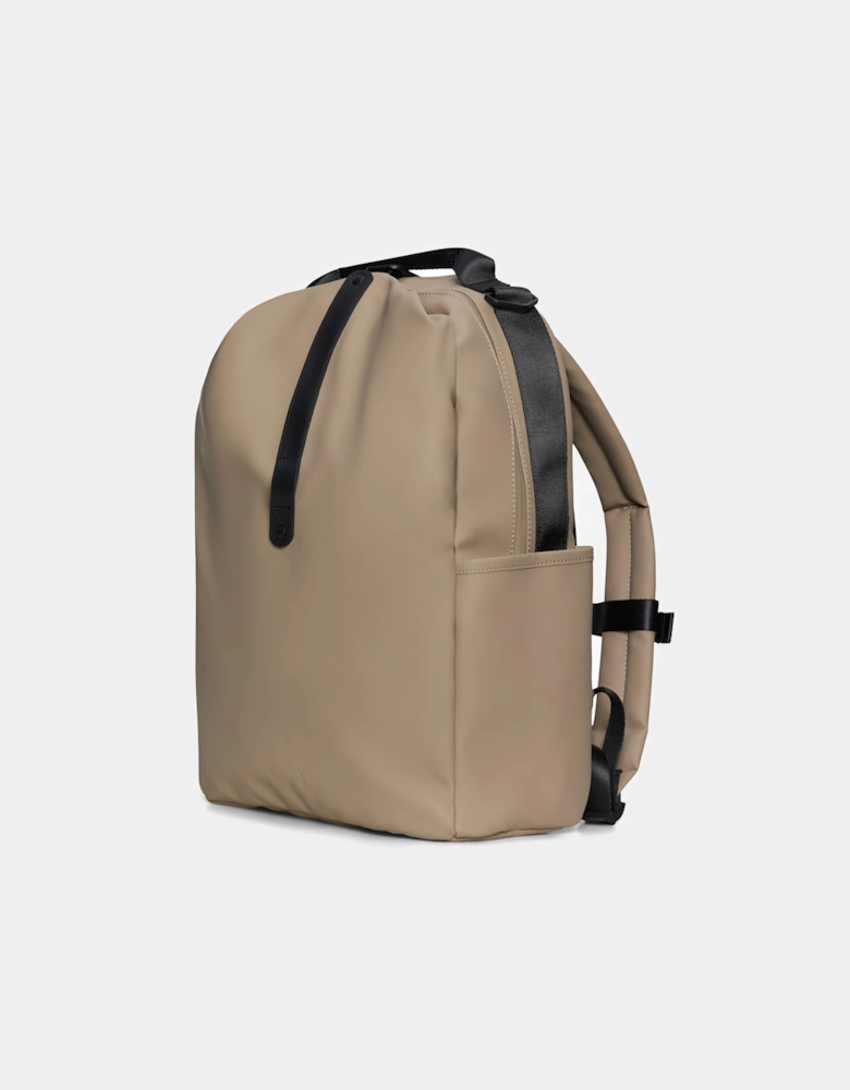 Clip Front Backpack - Beige 133