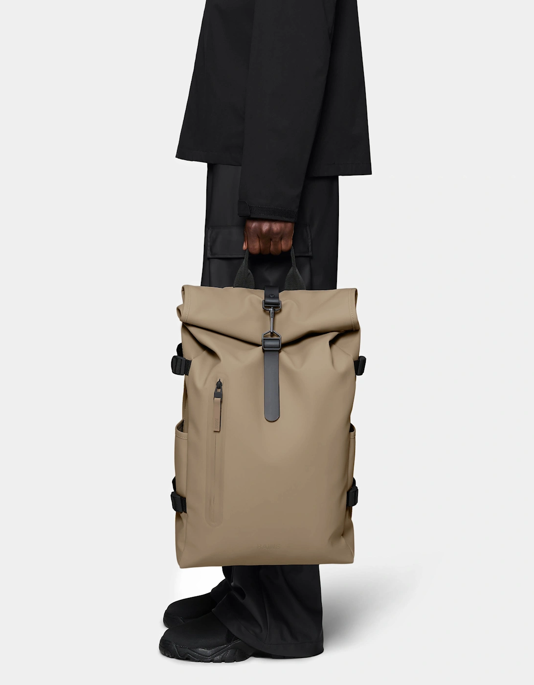 Rolltop Rucksack Large - Beige 133