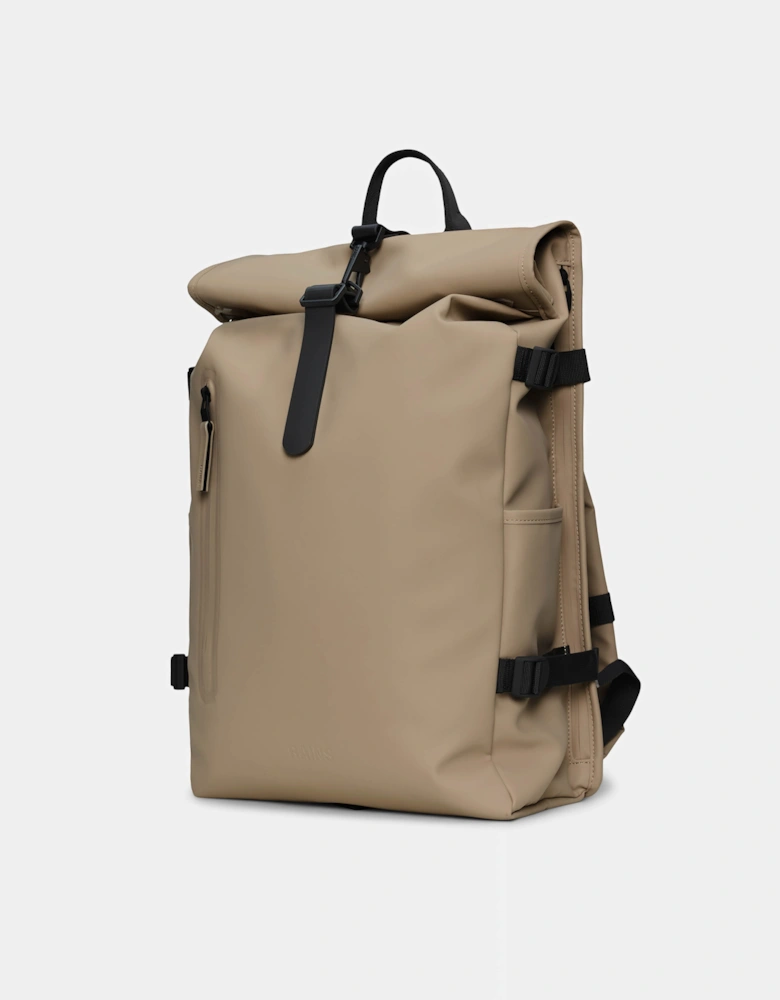 Rolltop Rucksack Large - Beige 133