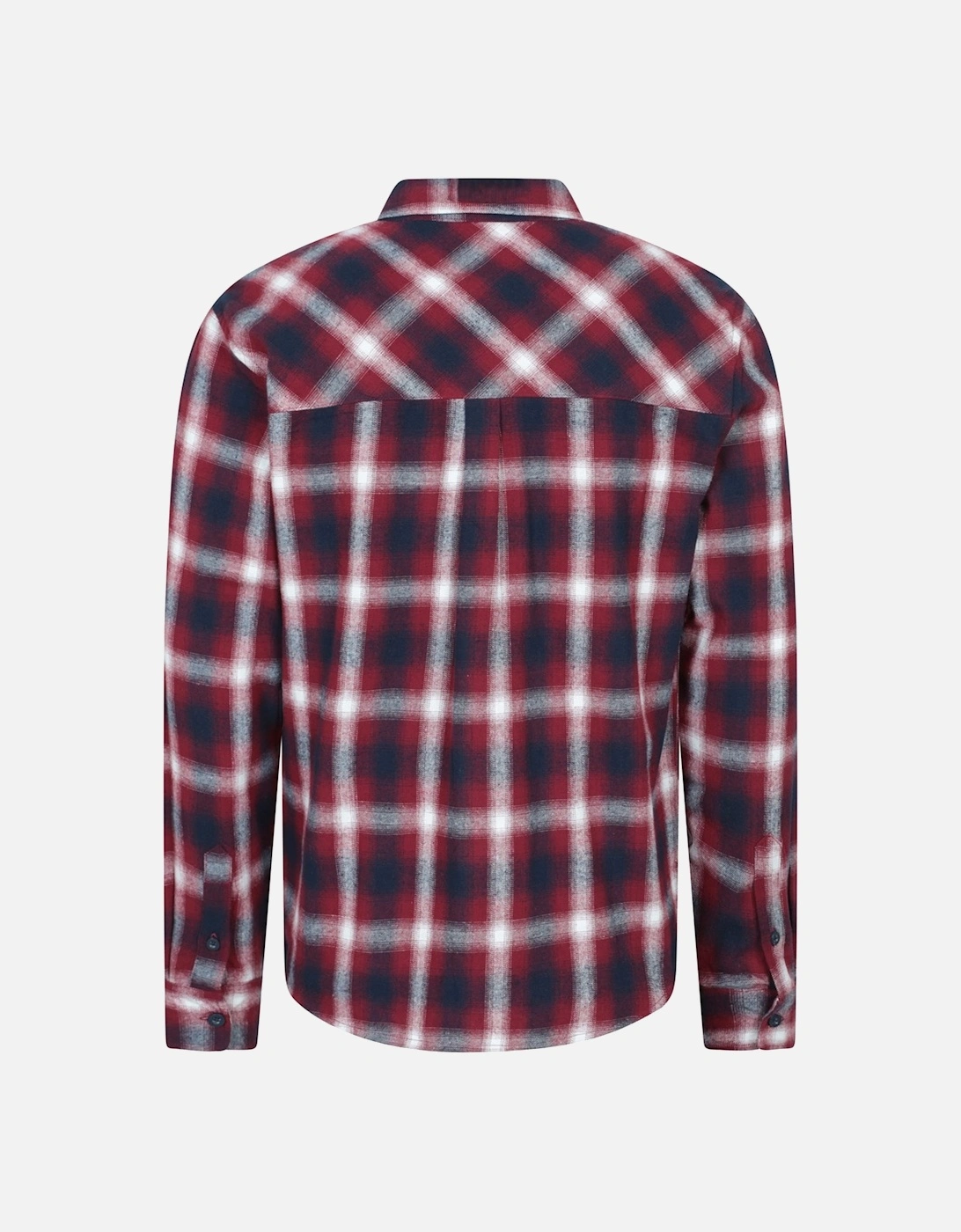 Mens Trace Flannel Long-Sleeved Shirt