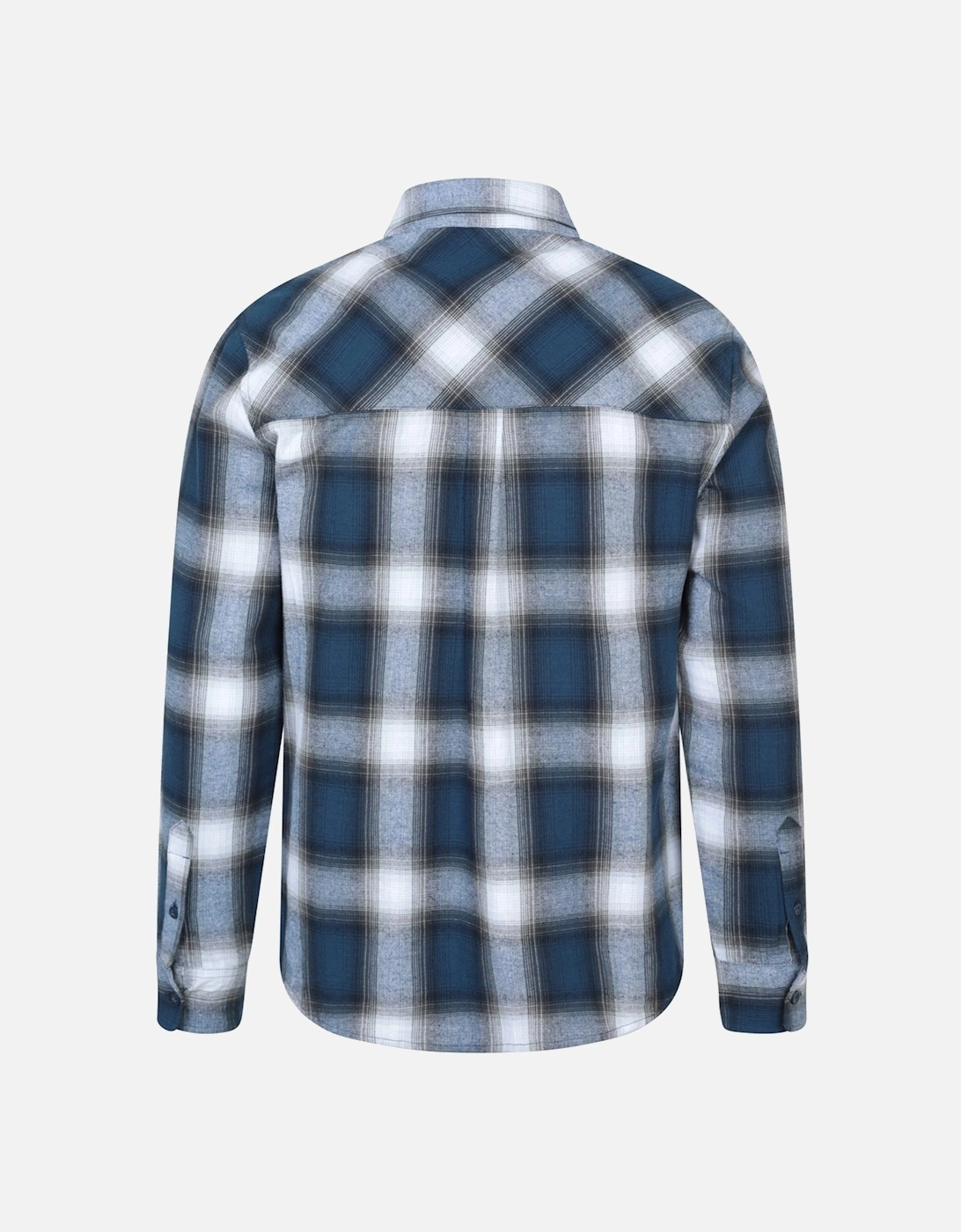 Mens Trace Flannel Long-Sleeved Shirt