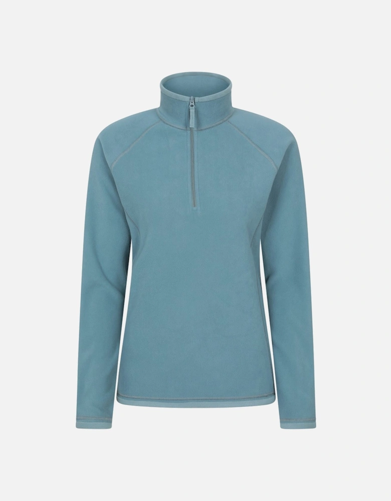 Womens/Ladies Montana Half Zip Fleece Top