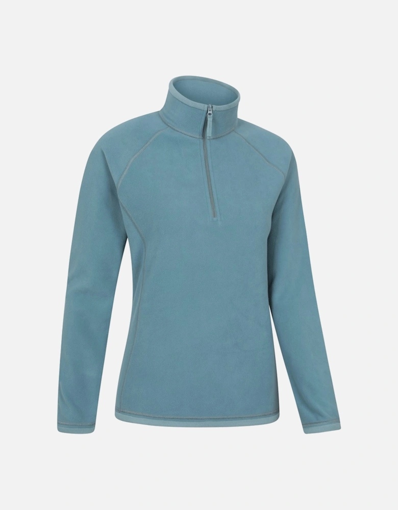 Womens/Ladies Montana Half Zip Fleece Top