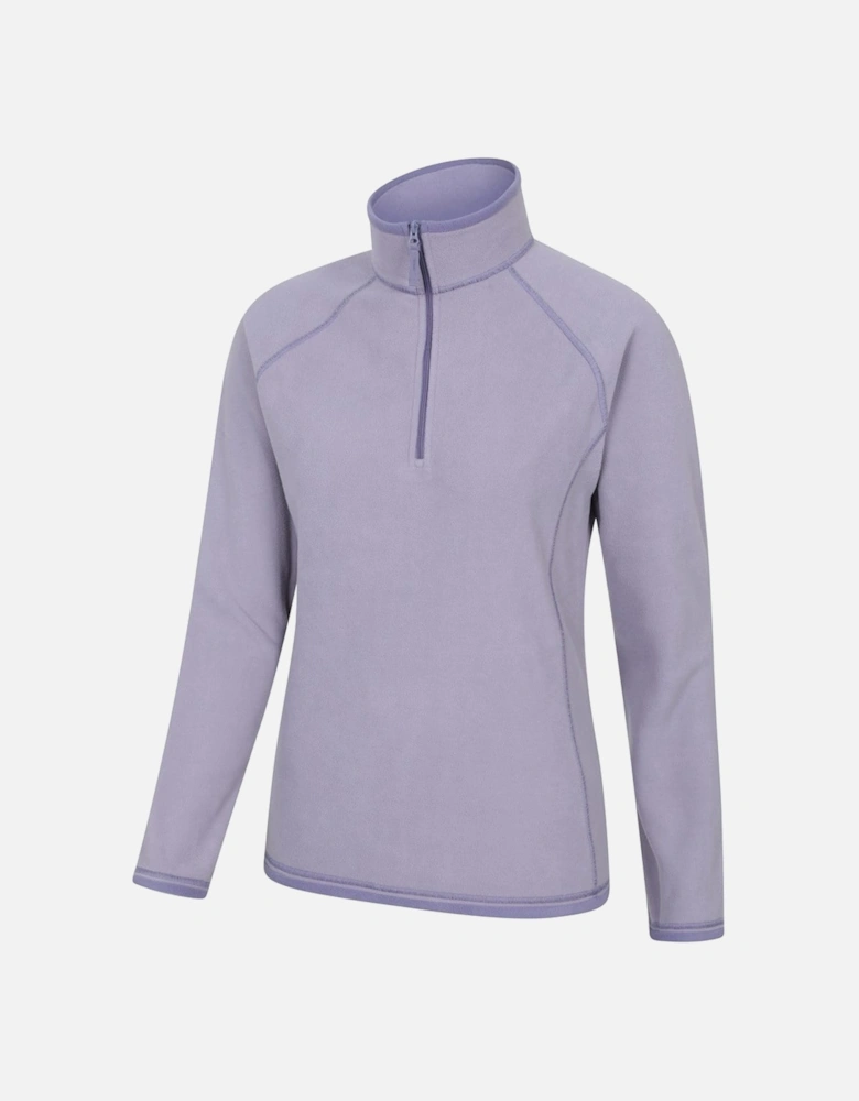 Womens/Ladies Montana Half Zip Fleece Top