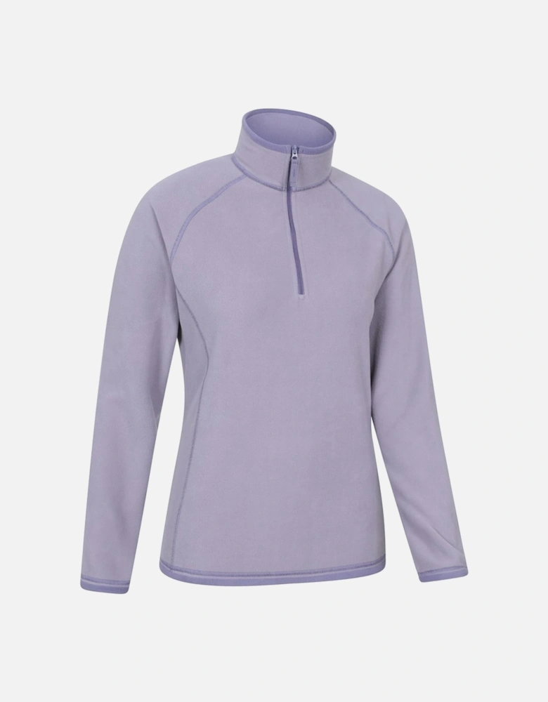 Womens/Ladies Montana Half Zip Fleece Top