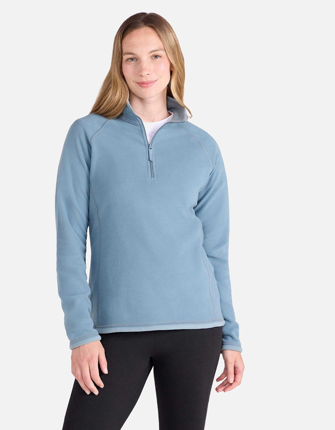 Womens/Ladies Montana Half Zip Fleece Top