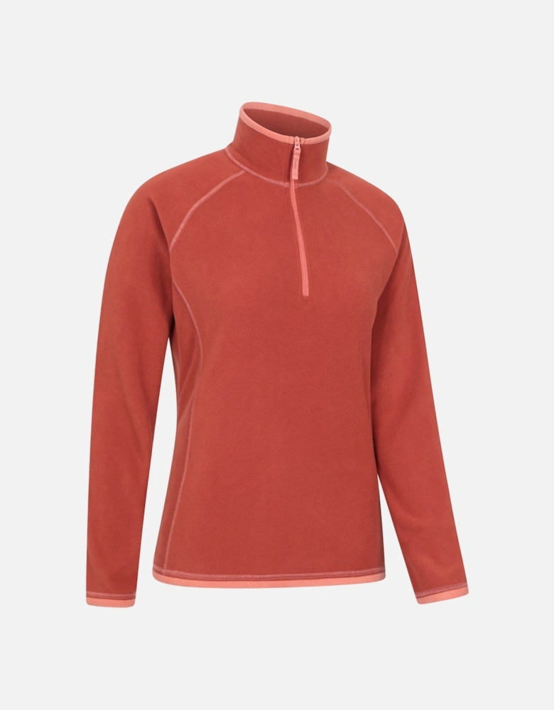 Womens/Ladies Montana Half Zip Fleece Top