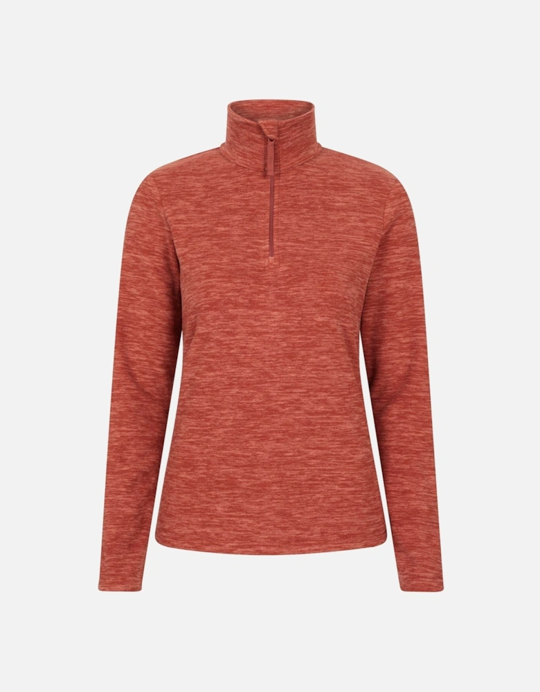 Womens/Ladies Snowdon Melange Fleece Top