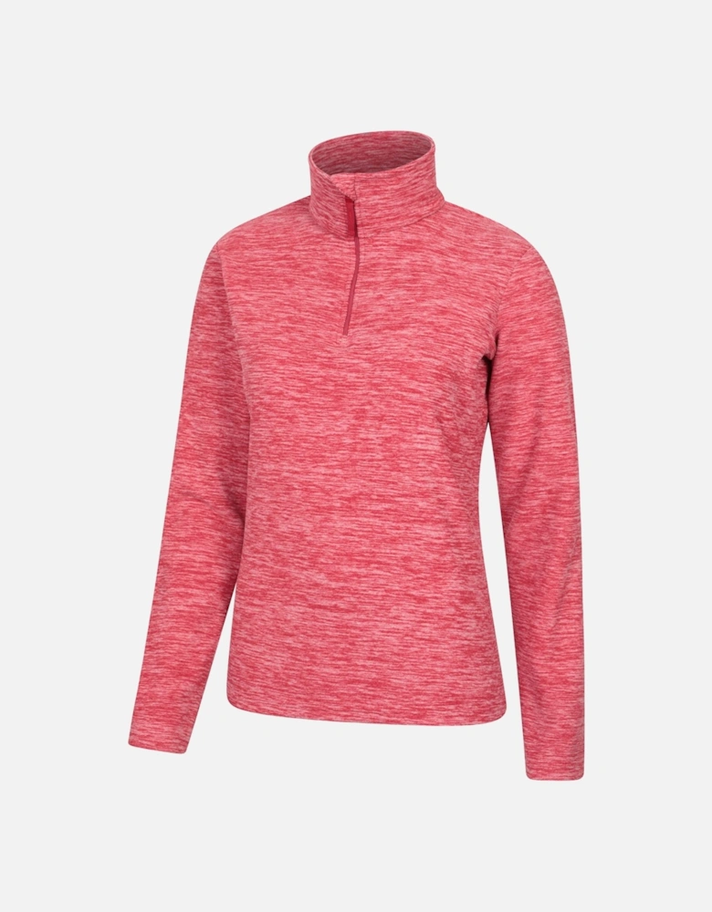 Womens/Ladies Snowdon Melange Fleece Top