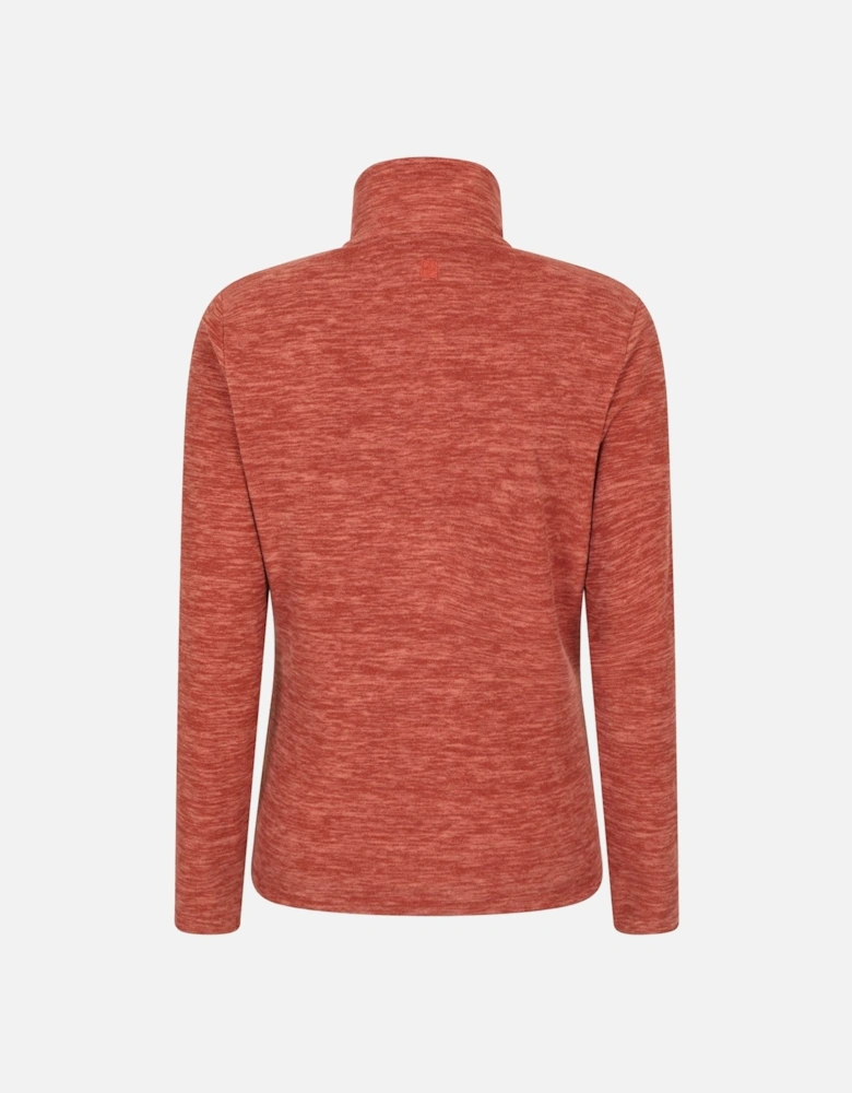 Womens/Ladies Snowdon Melange Fleece Top