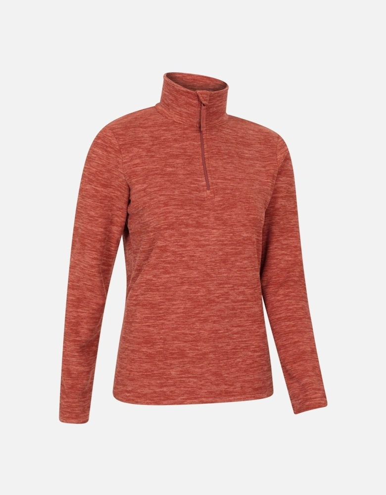 Womens/Ladies Snowdon Melange Fleece Top