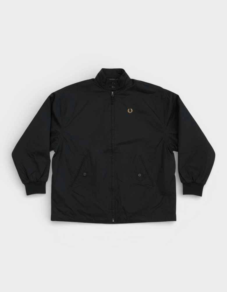 Padded Zip-Through Jacket Black