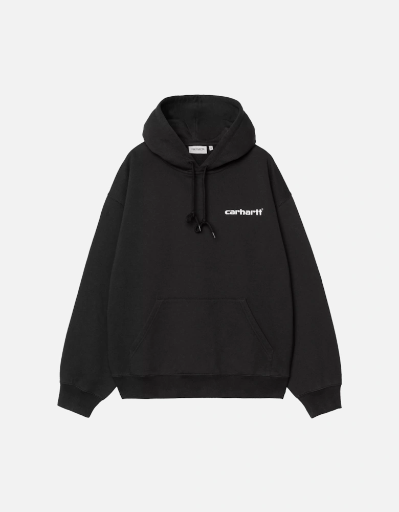 Caps Hoodie Black
