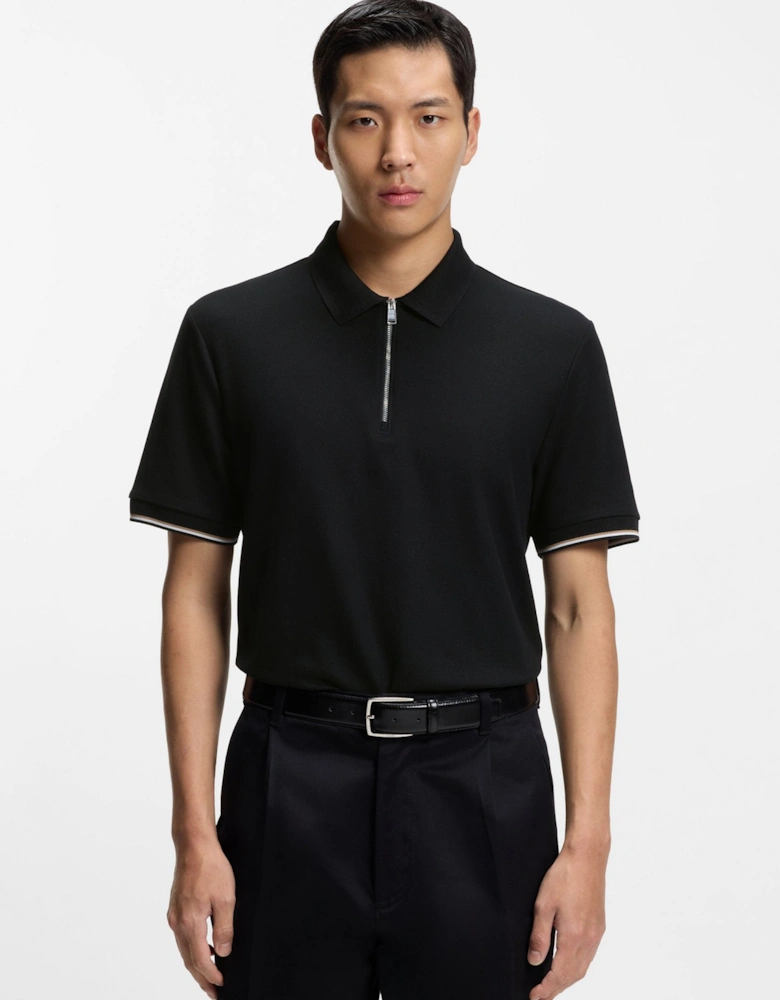BOSS Black C-Pei 04 Polo Shirt 001 Black
