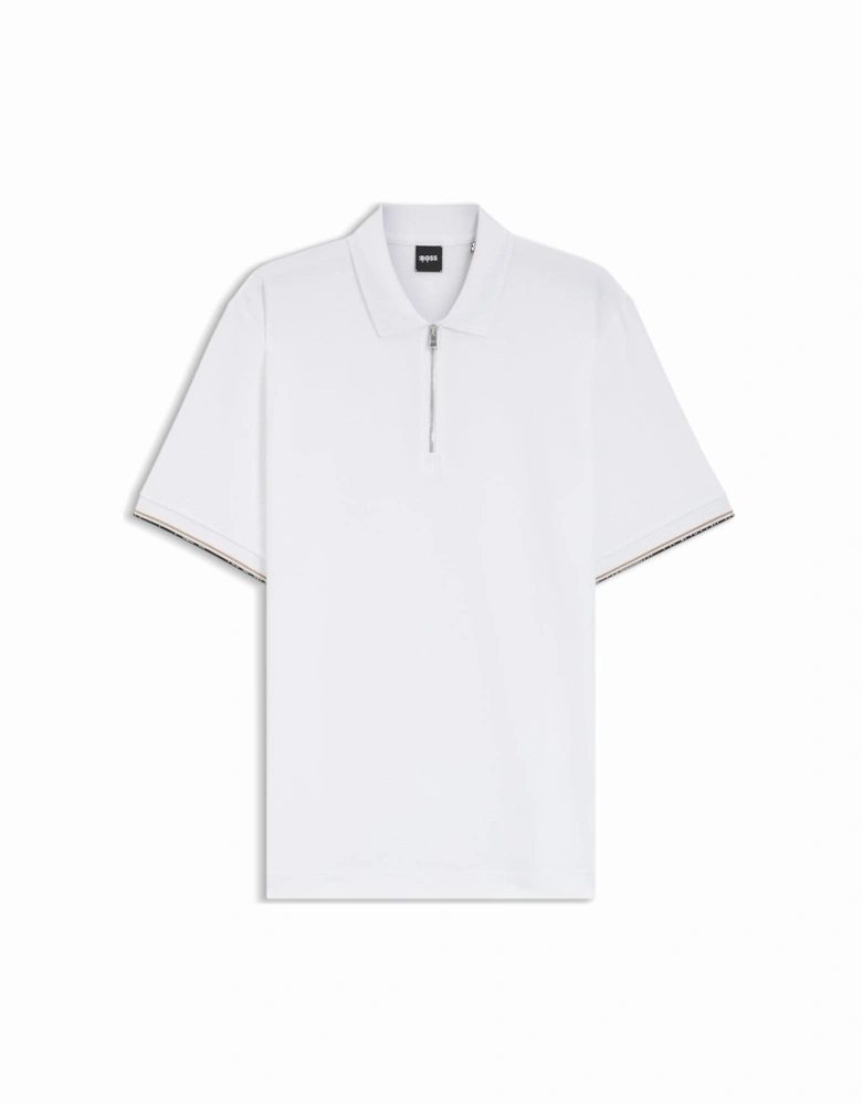 BOSS Black C-Pei 04 Polo Shirt 100 White