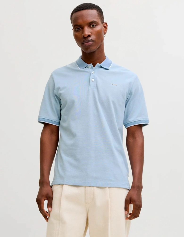 JJRBLUALVES Polo Shirt Ashley Blue Melange