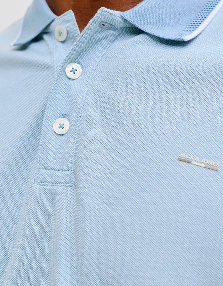 JJRBLUALVES Polo Shirt Ashley Blue Melange