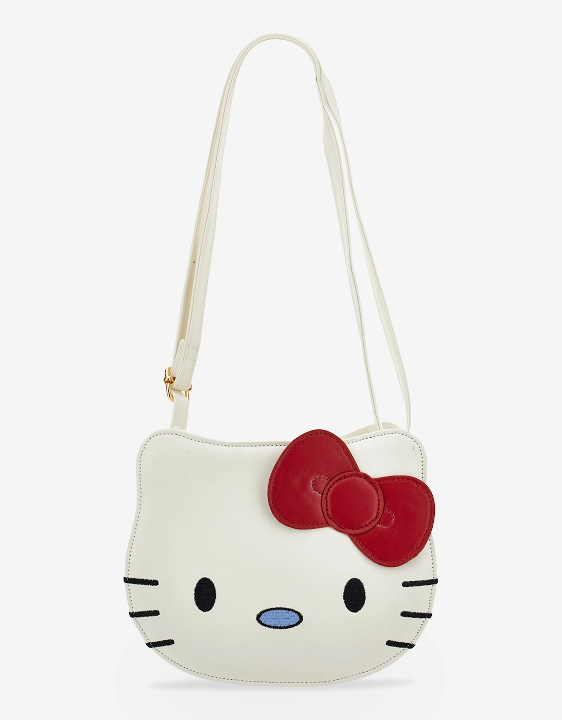Girls Hello Kitty Crossbody Bag in White (19cm), 5 of 4