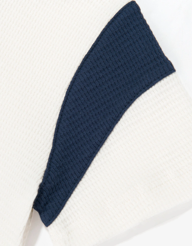 Baby Boys Eagle Logo Polo Shirt in White