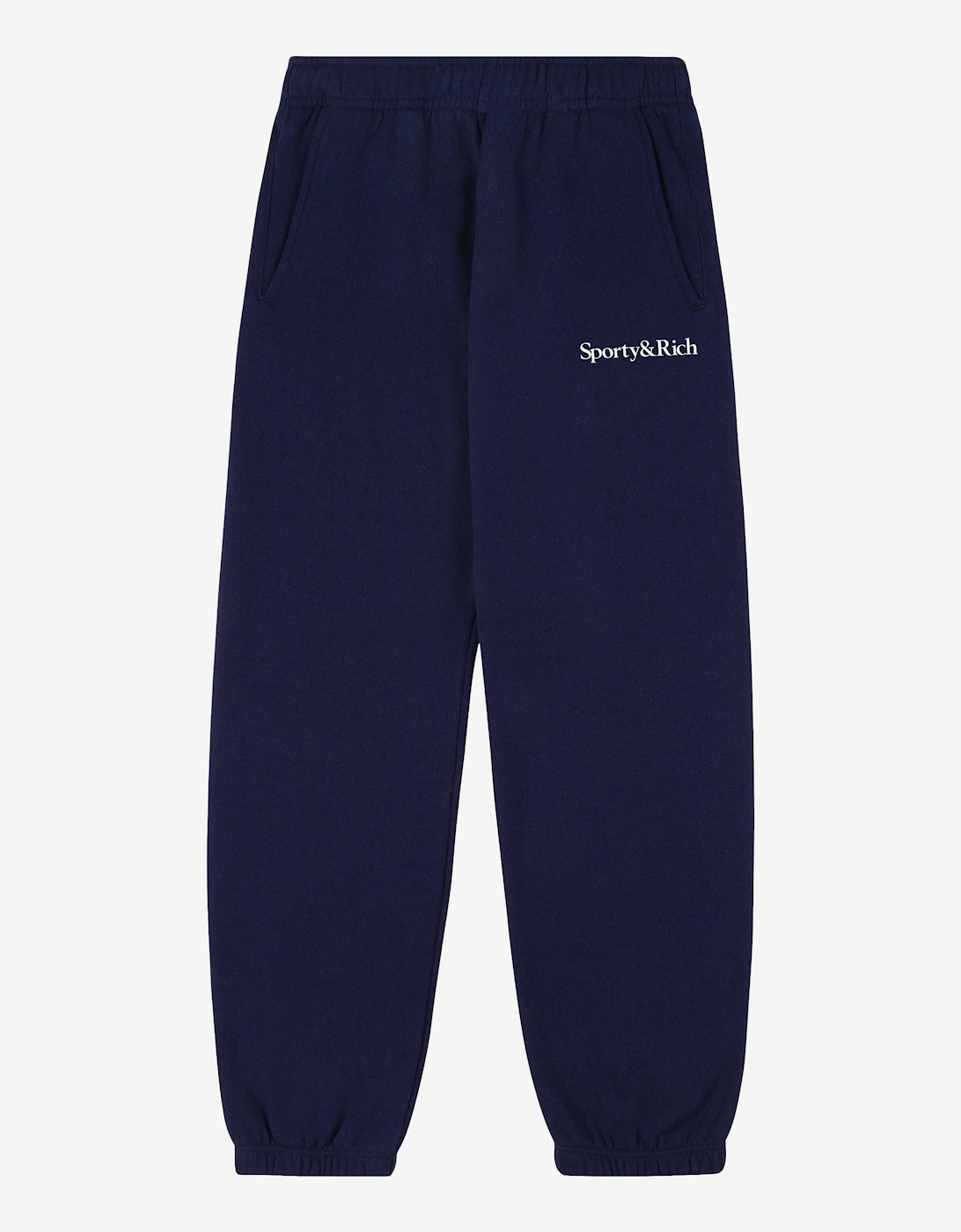 Kids Serif Logo Joggers in Navy, 5 of 4