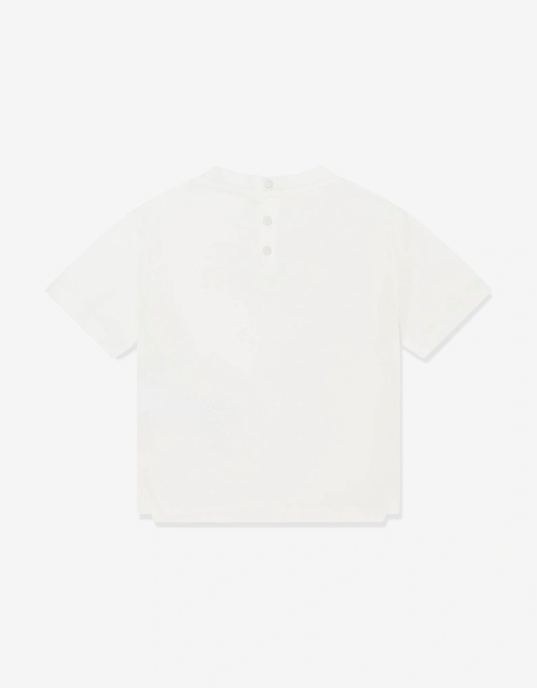 Baby Boys Logo T-Shirt in White