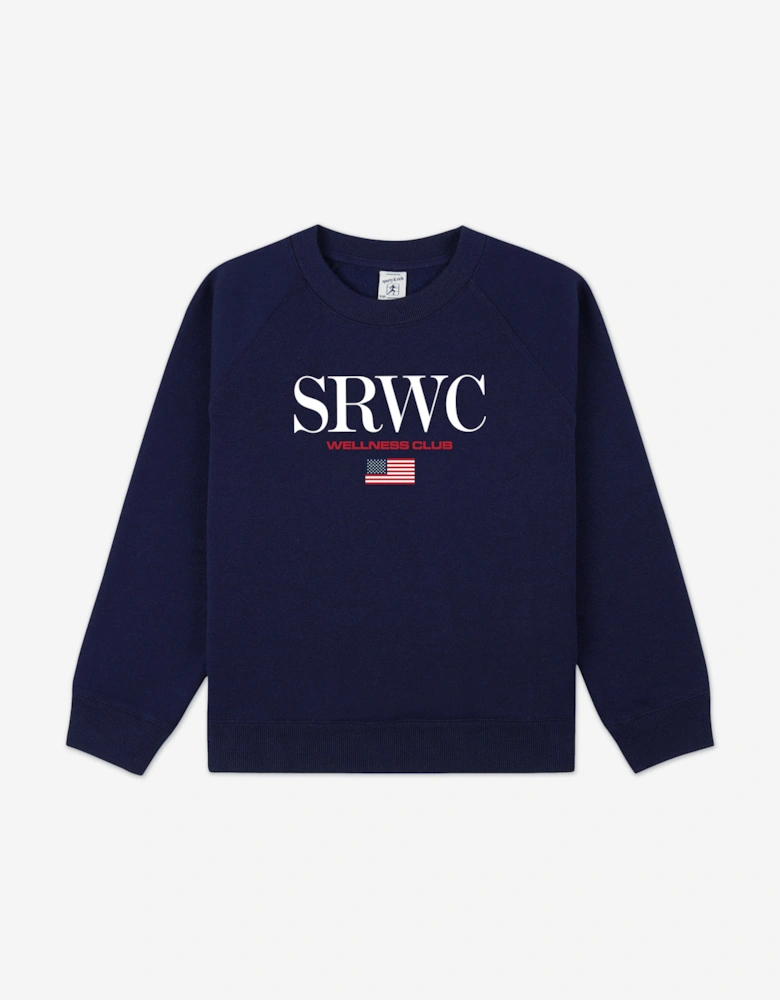 Kids Nautical Sweatshirt in Navy
