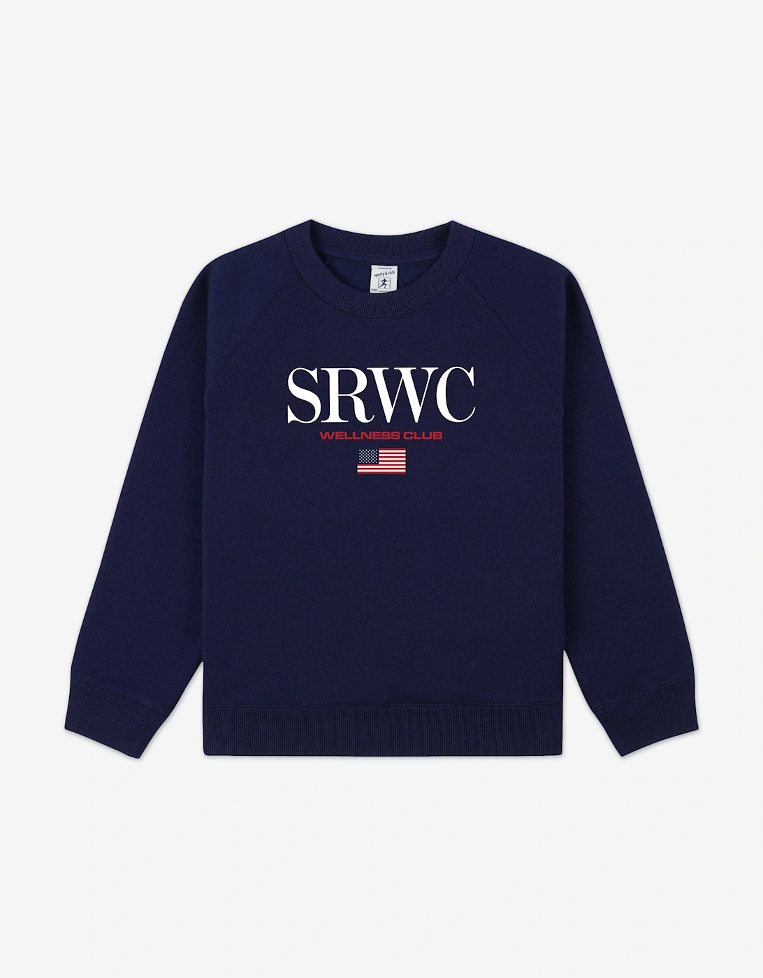 Sporty & Rich Girls Navy 'S Nautical Sweatshirt In  12 Years/13 Years/14 Years Size 12 Kids