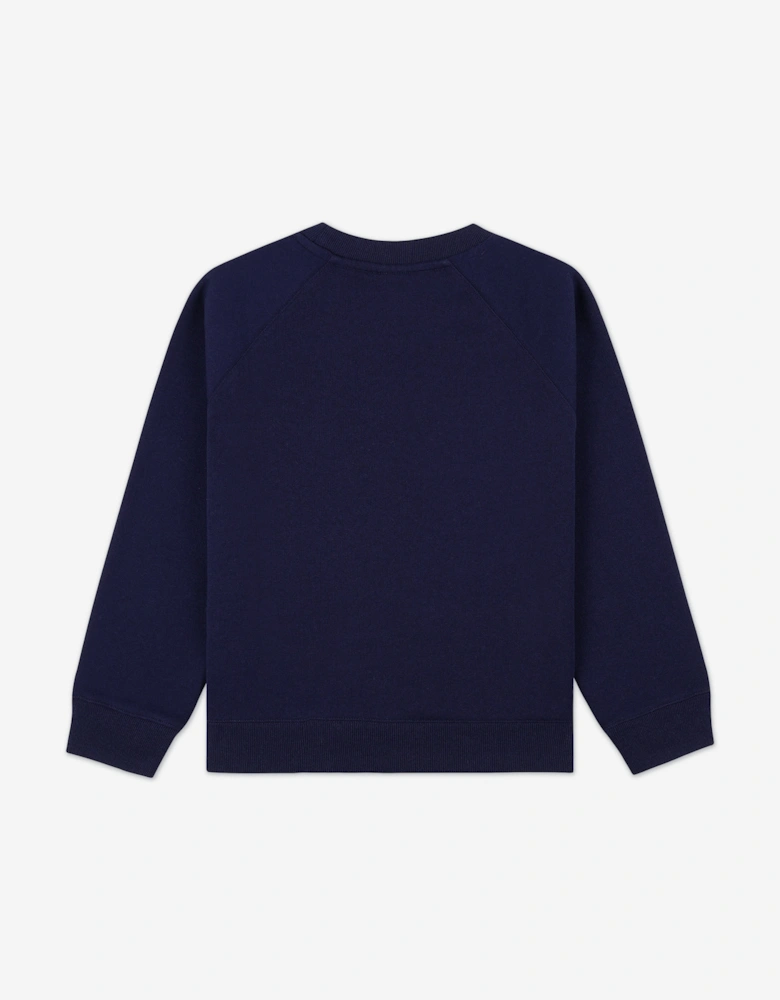 Kids Nautical Sweatshirt in Navy