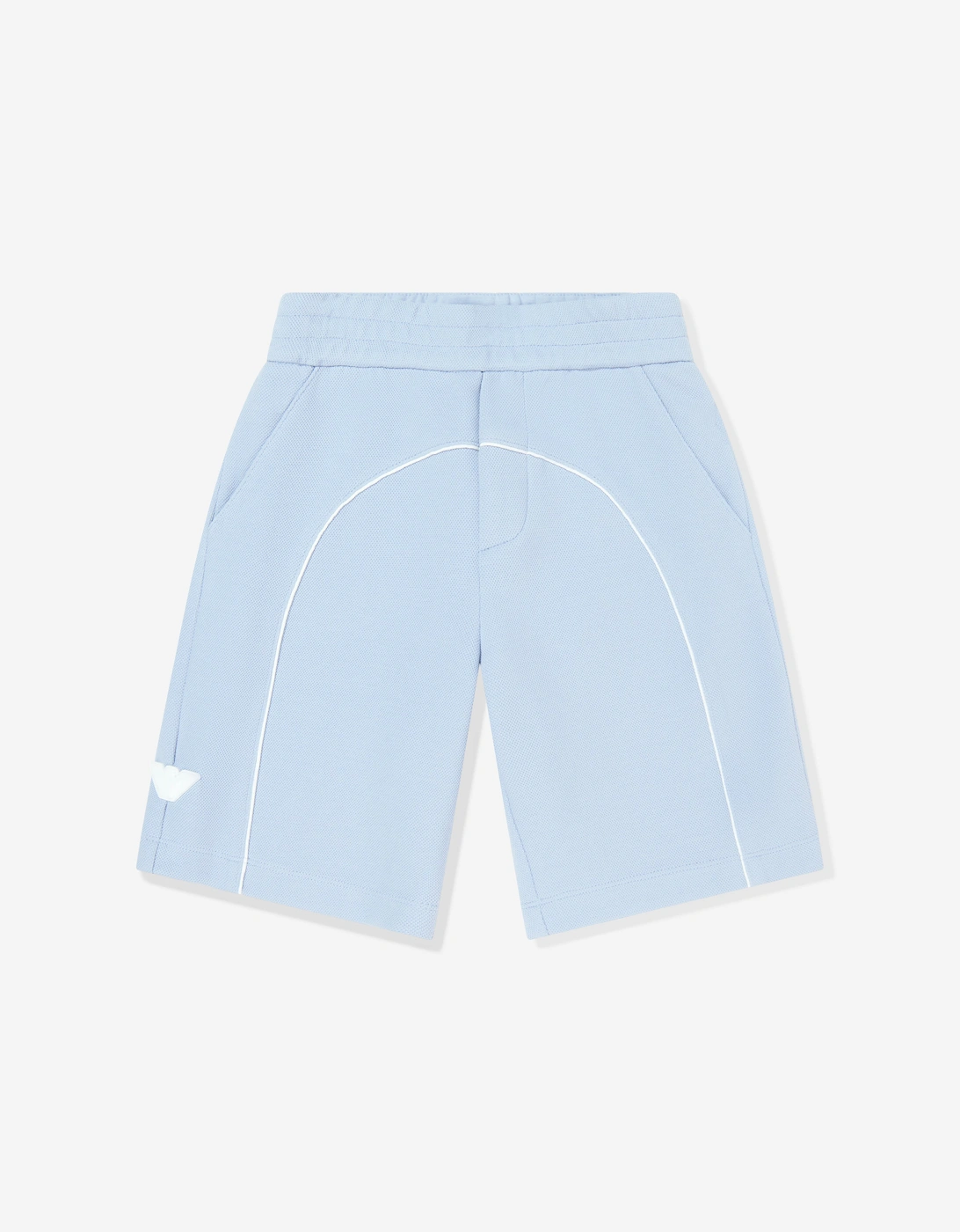 Boys Eagle Logo Shorts in Blue, 5 of 4