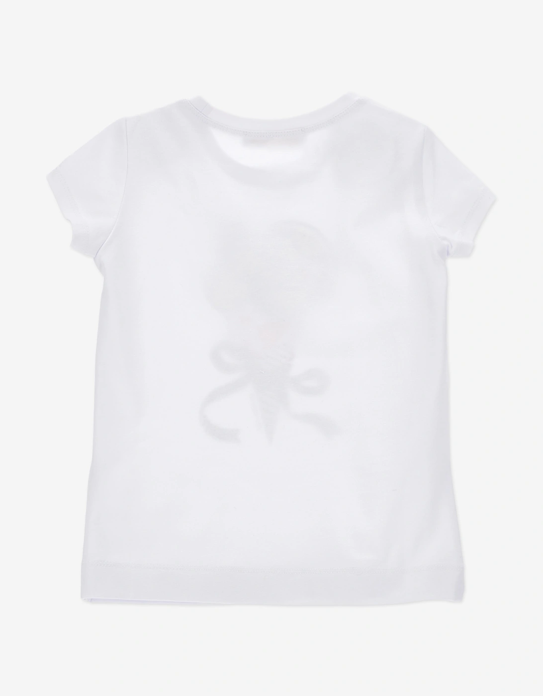 Girls Ice Cream T-Shirt in White