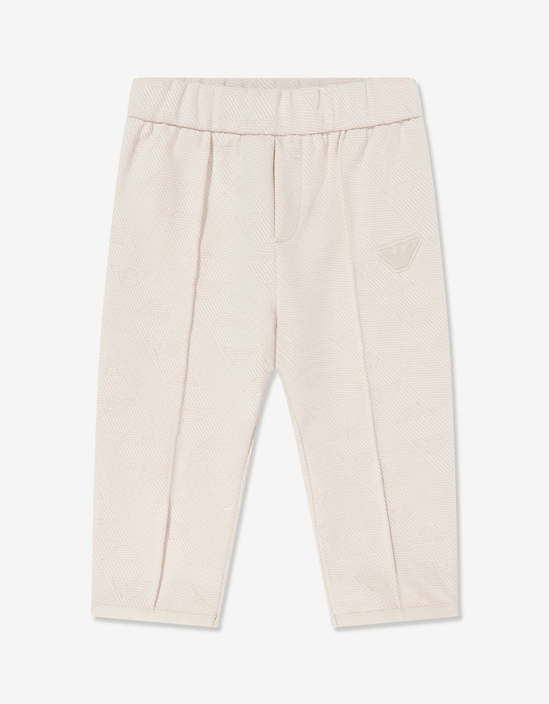 Baby Boys Eagle Logo Tracksuit in Beige