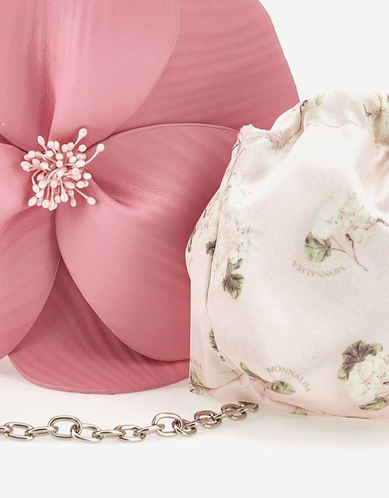 Girls Geranium Handbag in Pink (14cm)