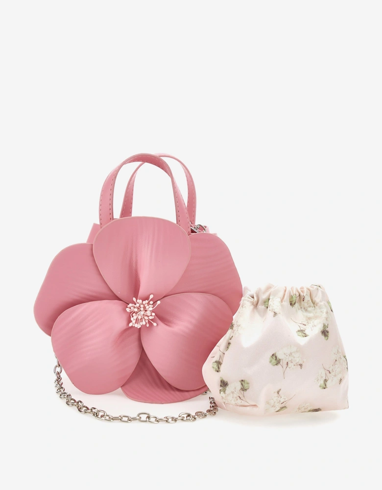 Girls Geranium Handbag in Pink (14cm)