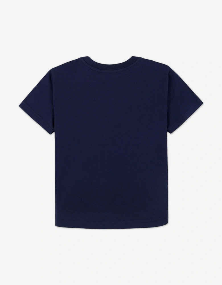Kids NY Health Crest T-Shirt in Navy
