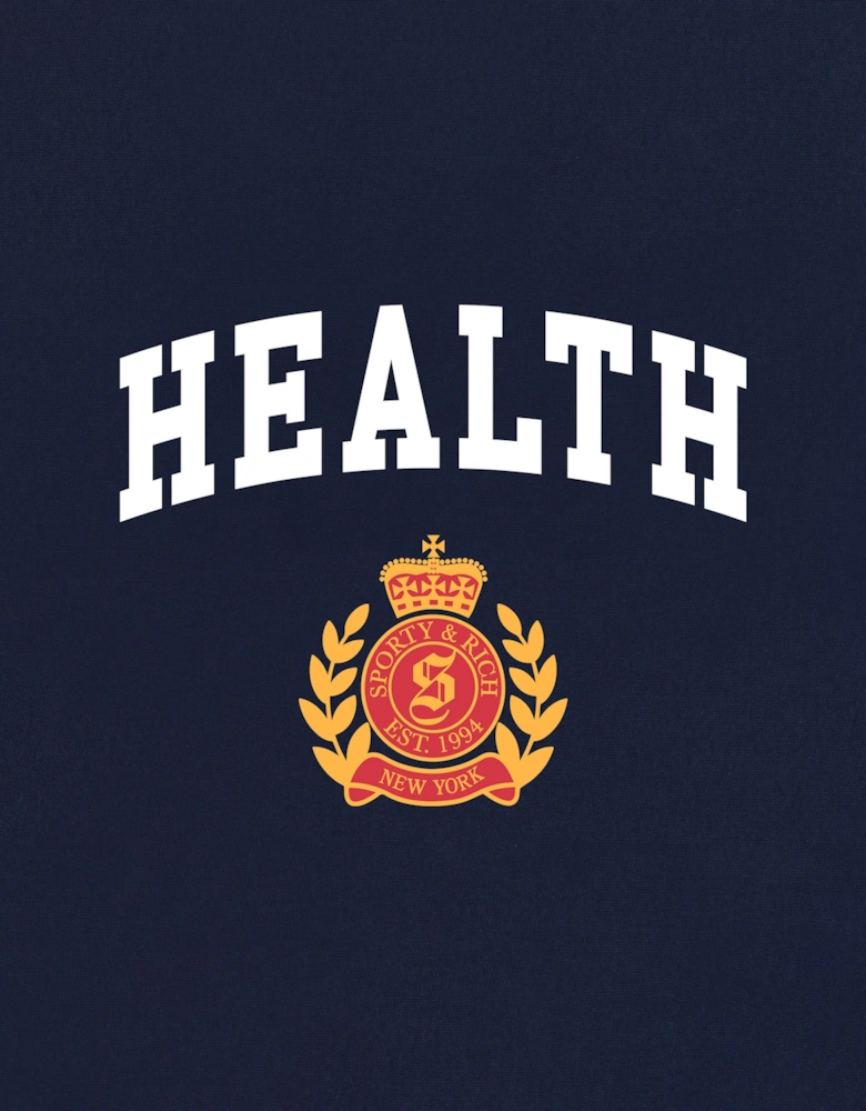 Kids NY Health Crest Hoodie in Navy