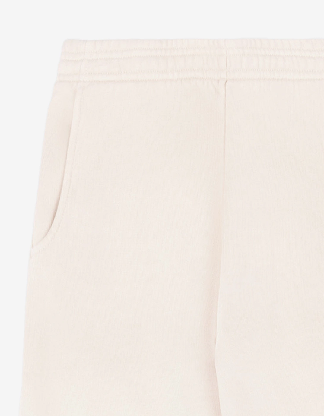 Kids Serif Logo Joggers in Ivory