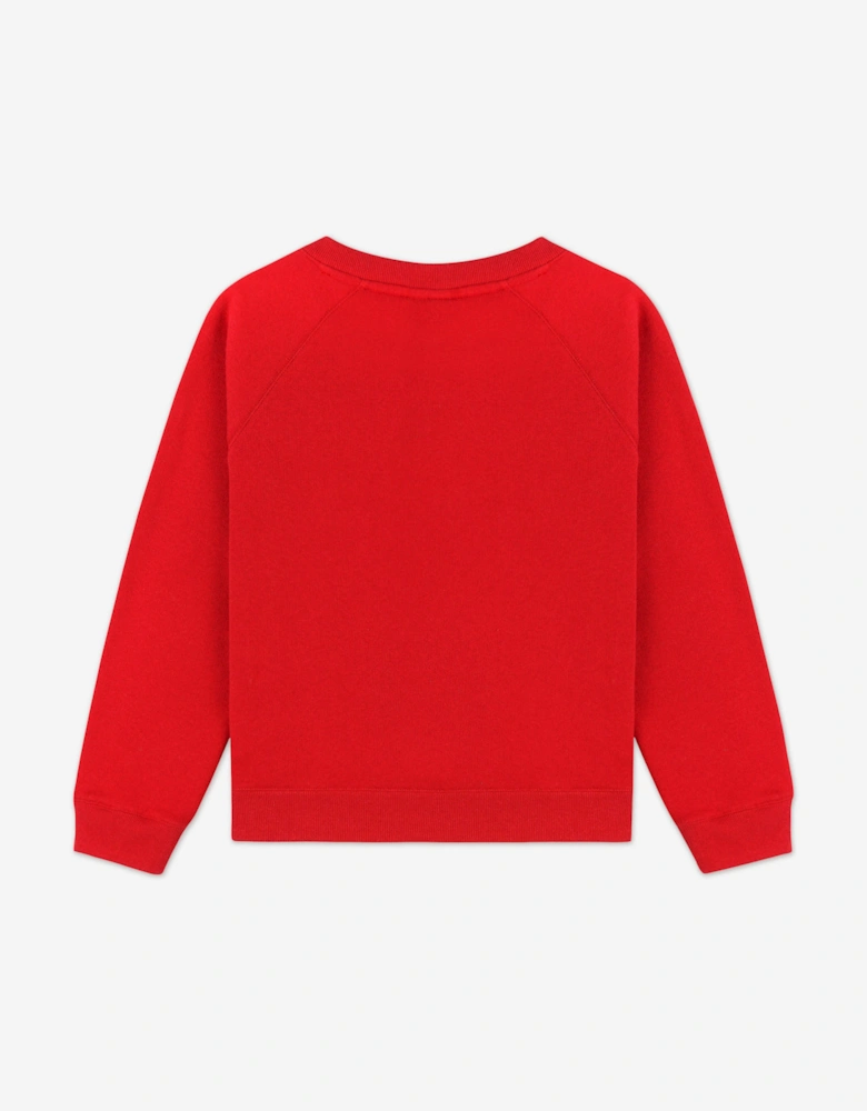 Kids Nautical Sweatshirt in Red