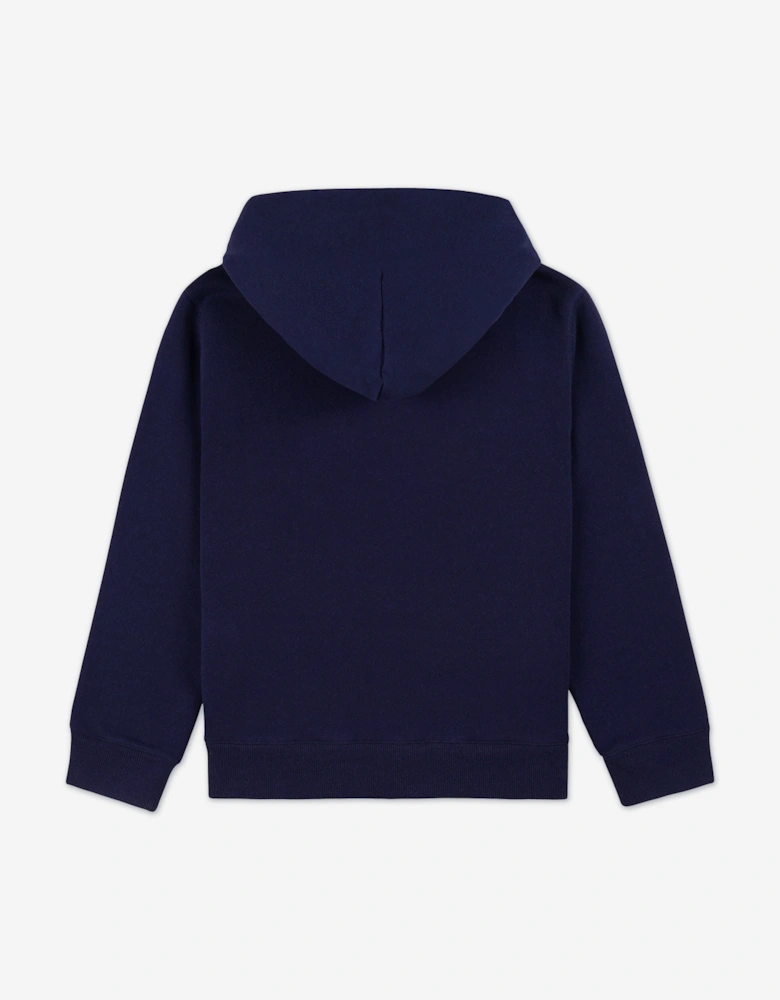 Kids NY Health Crest Hoodie in Navy