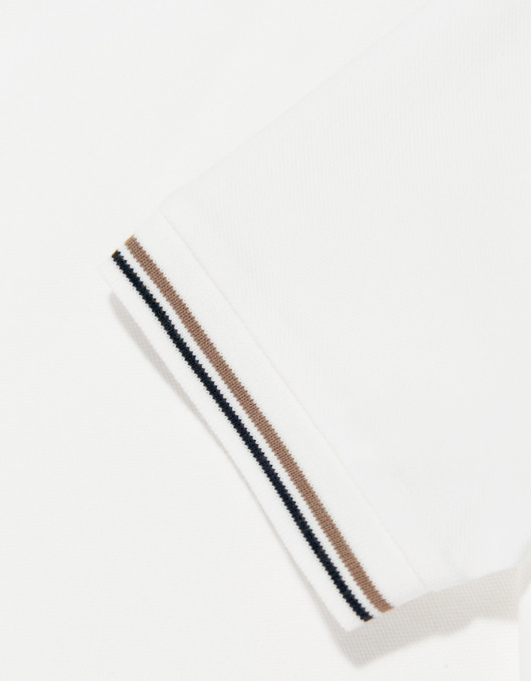 Boys Eagle Logo Polo Shirt in White