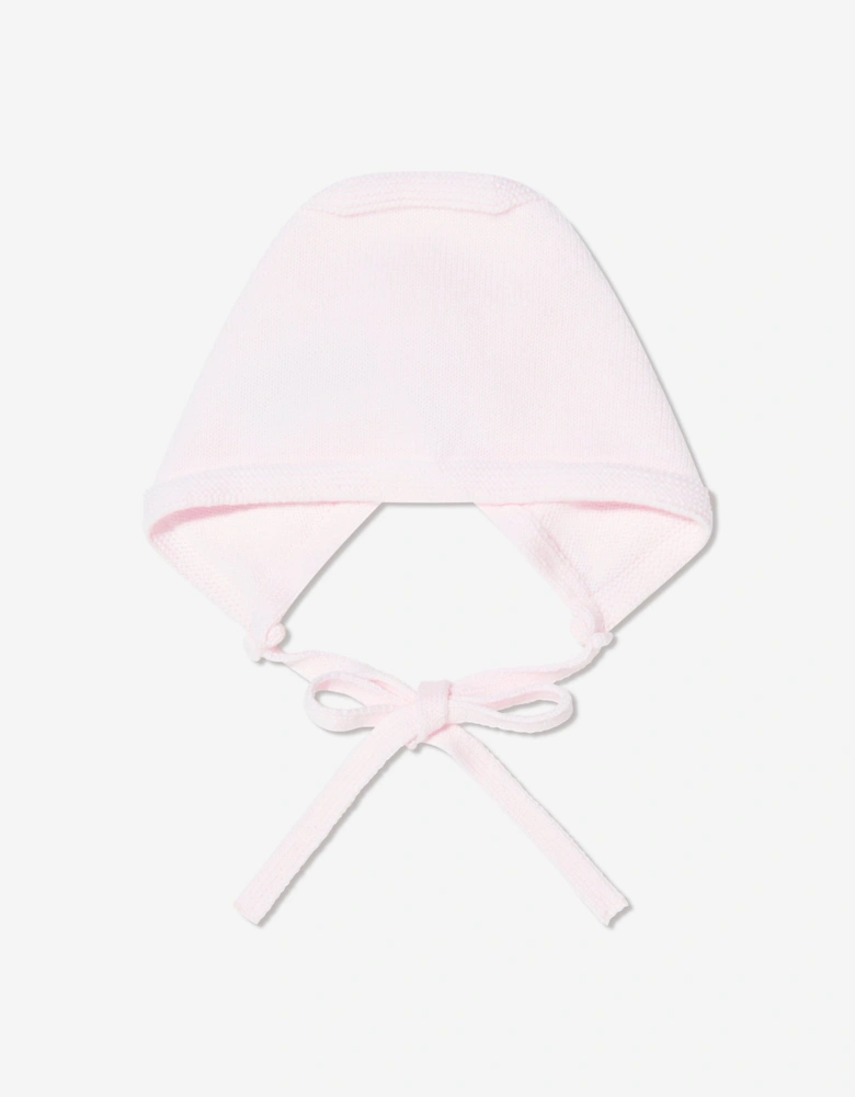 Baby Girls 3 Piece Cotton Knit Set in Pink