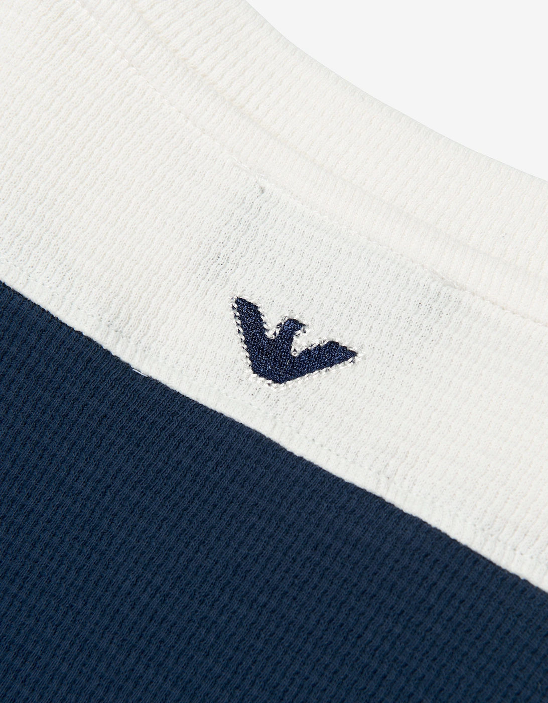 Boys Colourblock Logo T-Shirt in Blue