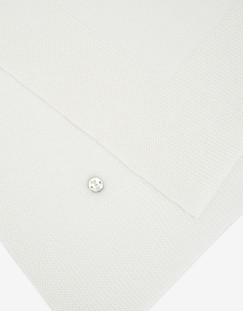 Baby Essential Cotton Blanket in Ivory