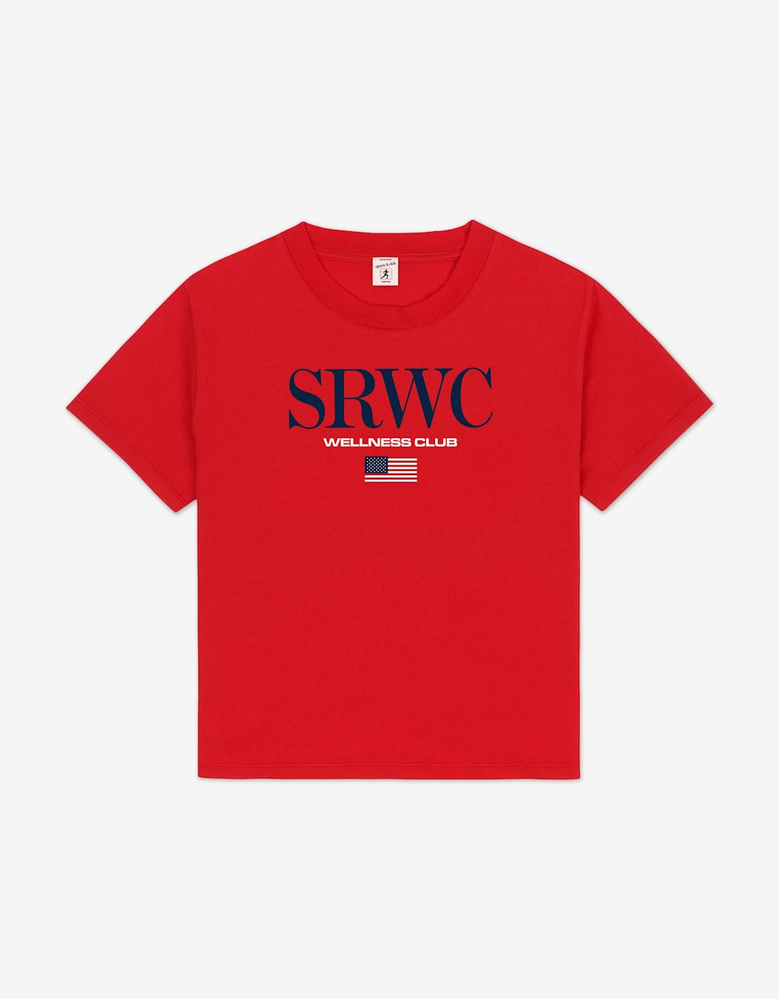 Sporty & Rich Girl's Sporty & Rich Kids Nautical T-Shirt in Red