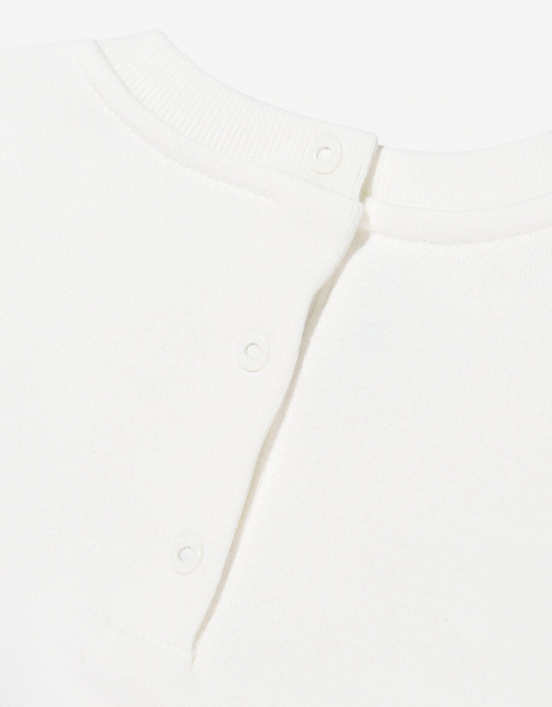 Baby Playroom Sweatshirt in White