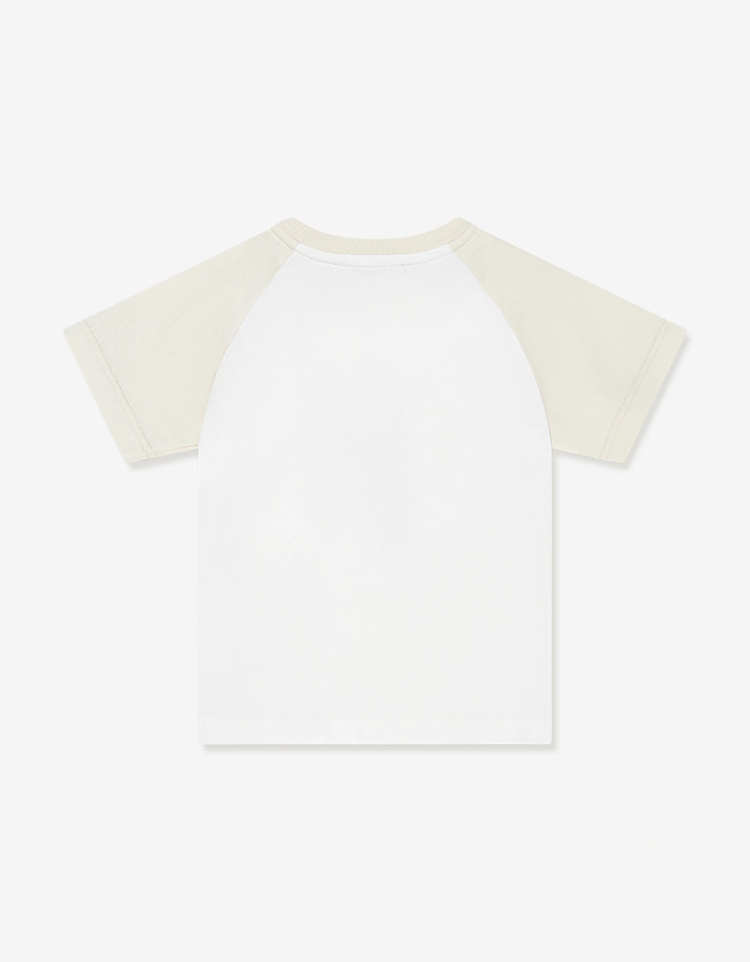 Baby Boys Leopard Cub Logo T-Shirt in White