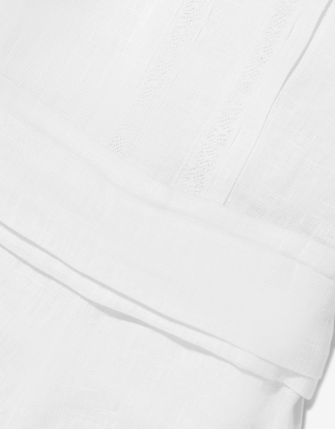 Baby Boys Linen Short Set in Cream